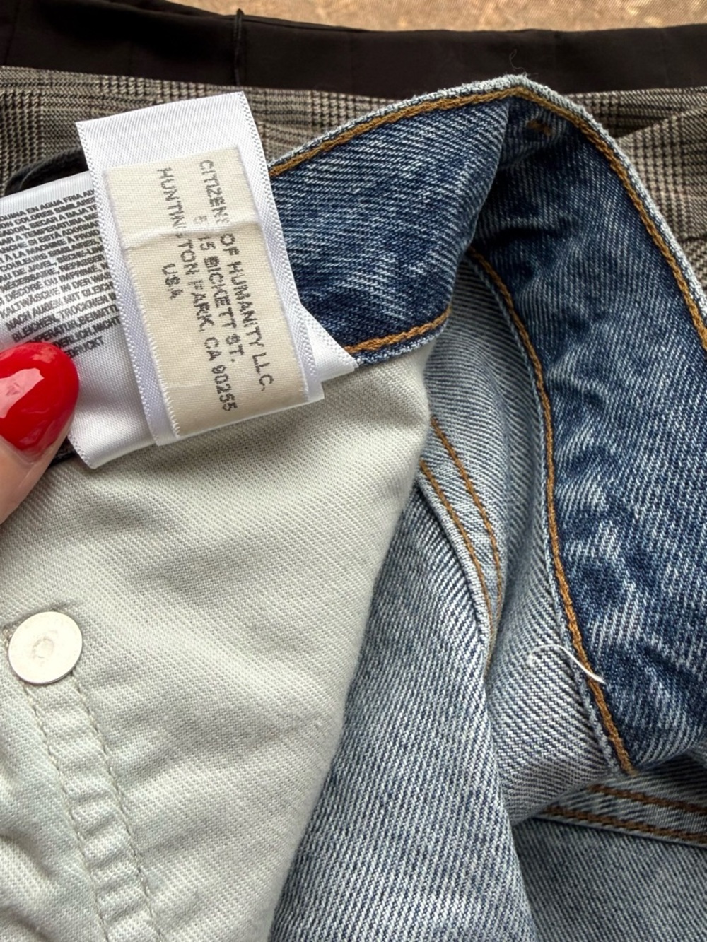 AGOLDE 90's Pinch Waist Jeans Size 30 - Picture 7 of 11